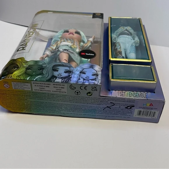 Rainbow High Series 3 Daphne Minton MGA Doll Mint Color New In Box - Picture 8 of 8